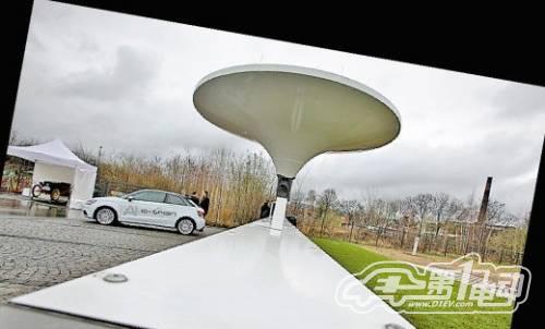 德國(guó)首座電動(dòng)汽車太陽(yáng)能充電站建成投用