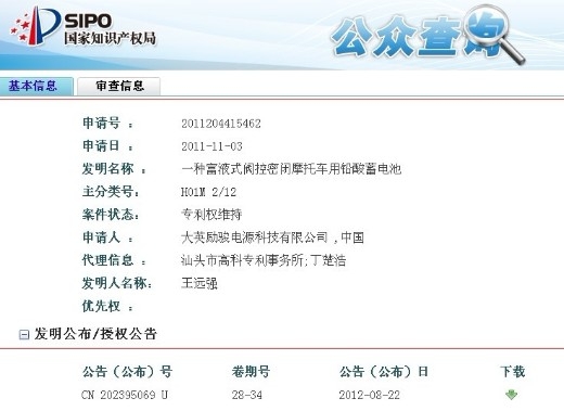 專利發(fā)明 