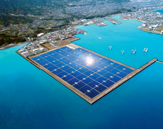 圖1：IHI等在鹿兒島市建設(shè)的MW級太陽能發(fā)電站效果圖